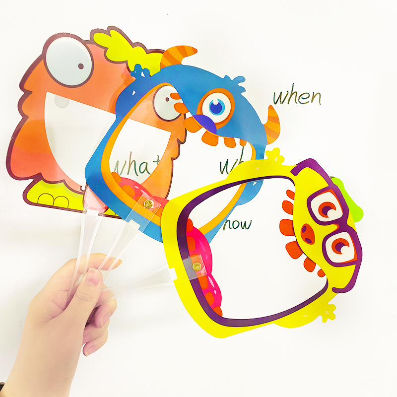 Board Game Monster - 3Pcs/Set Cartoon Word Swatter Classroom Learning
