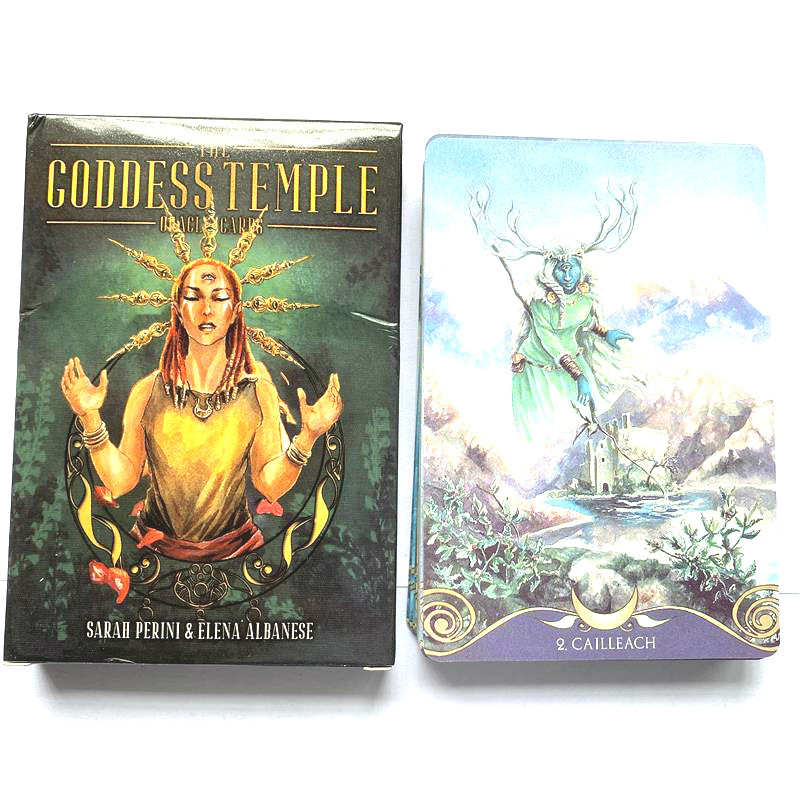 Board Game English For Kids - NEW The Goddess Temple Oracle Cards