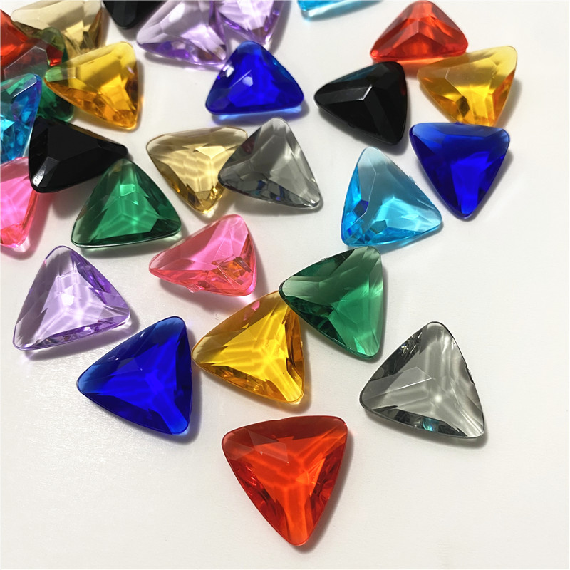 Board Game Impostor - 10Pcs Acrylic Plastic 23mm Clear Triangle