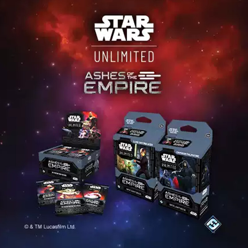 Board Game Empire - Genuine Asmodee Star Wars Unlimited Ashes