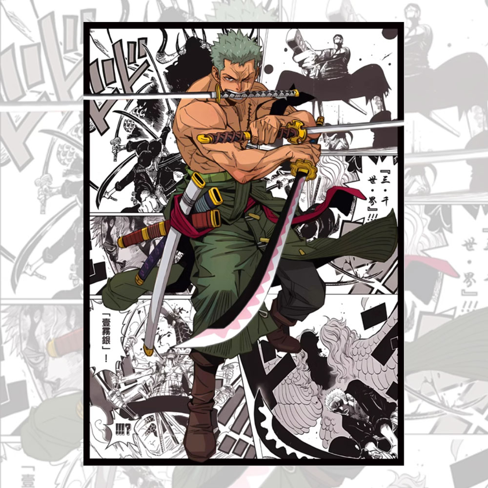 Board Game Illustrator - 60PCS 66x91mm One Piece Anime Card