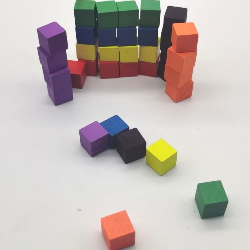 100Pcs/lots 10mm Wood Cubes Co - Board Game Impostor review and price