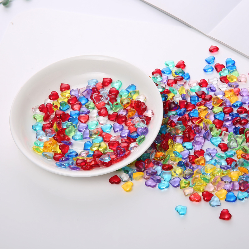100PCS 10*4mm Heart Shape Acry - Board Game Impostor review and price