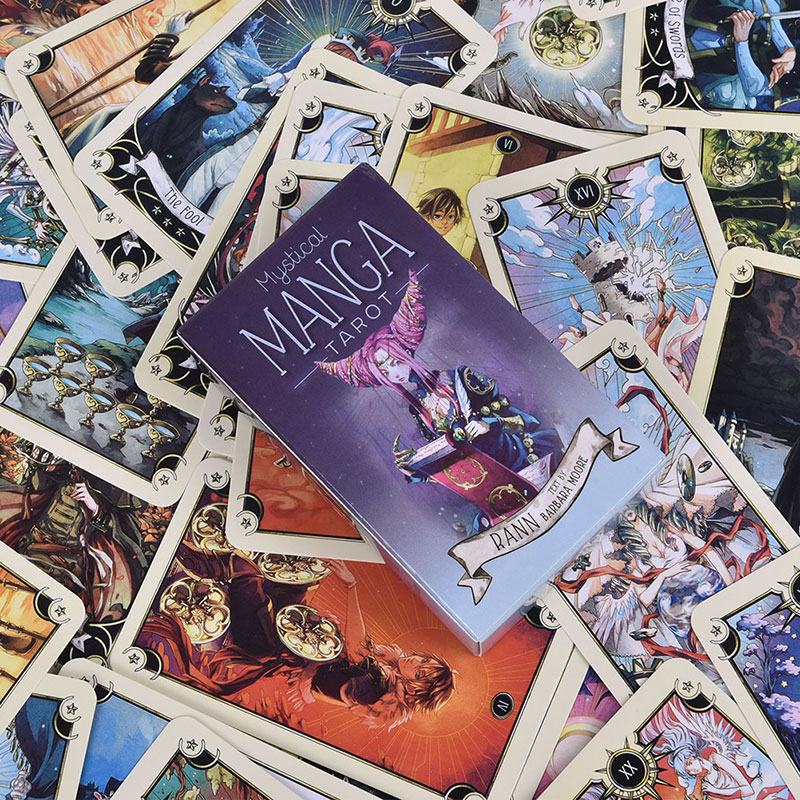 Mystical Manga Tarot Cards Fam - Board Game English For Kids review and price