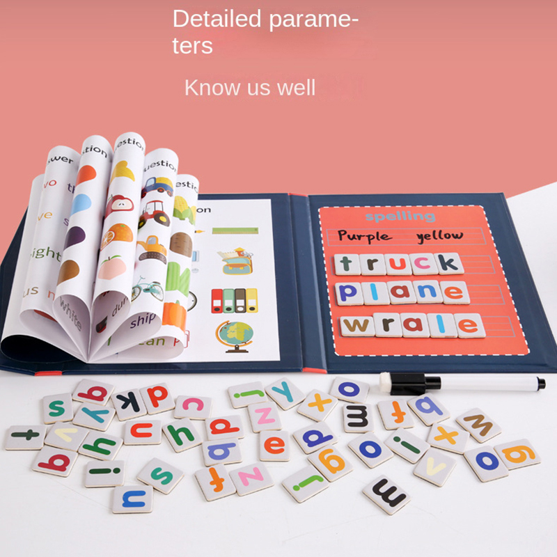 1pc Magnetic Alphabet Spelling - Board Game English For Kids review and price