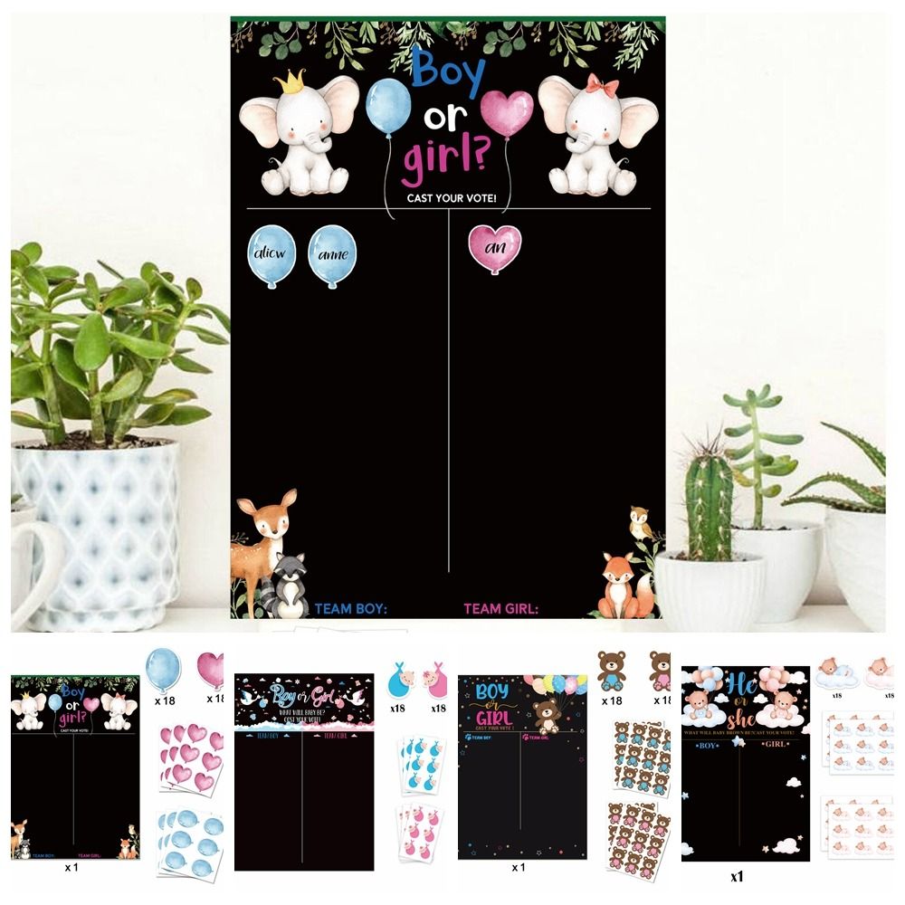 With Stickers Gender Revealed  - Board Game Impostor review and price