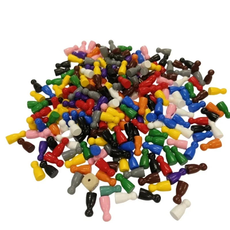 100 Pcs Colorful Wooden Chess  - Board Game Impostor review and price