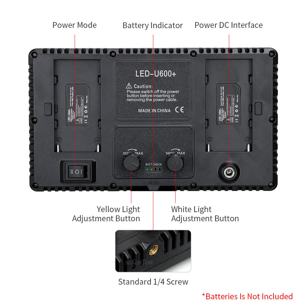 U800 LED Photo Studio Light fo - Board Game Video Games review and price
