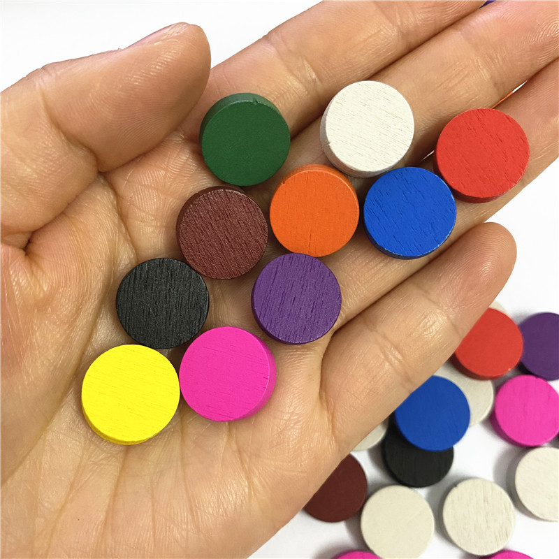 50pieces 15*5MM 11 Colors Wood - Board Game Impostor review and price