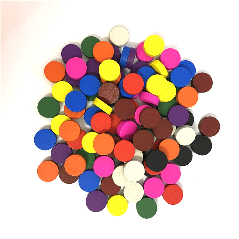 50pieces 15*5MM 11 Colors Wood - Board Game Impostor review and price