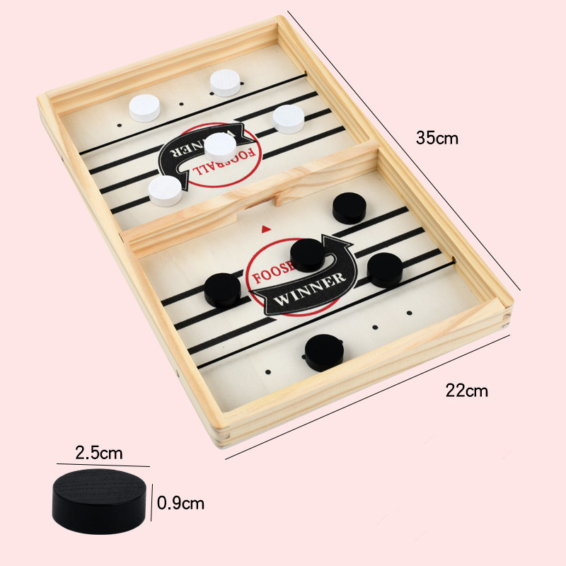 Table Hockey Paced Sling Puck  - Board Game Quoridor review and price