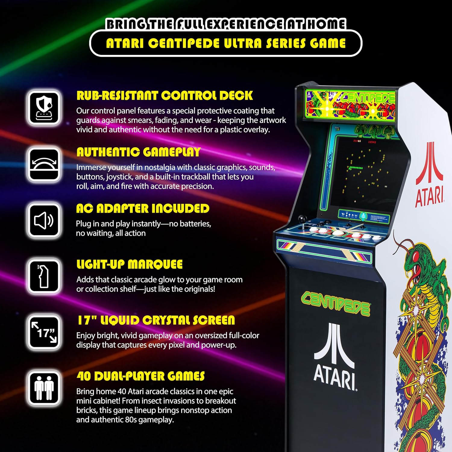 Atari Centipede Ultra Series G - Board Game Viticulture review and price