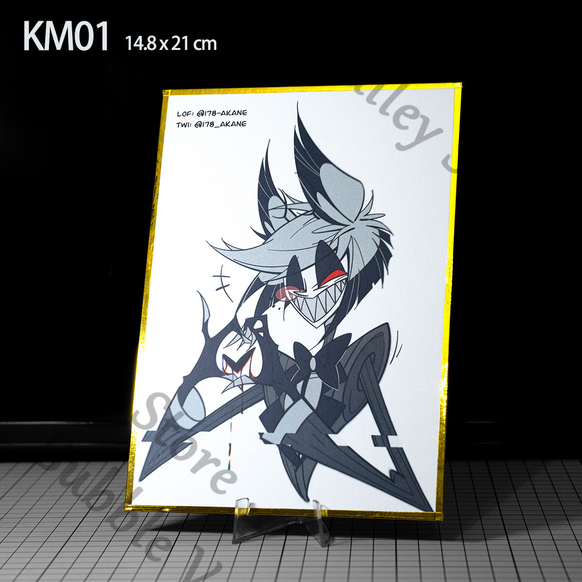 Anime Hazbin Hotel Alastor Luc - Board Game Illustrator review and price