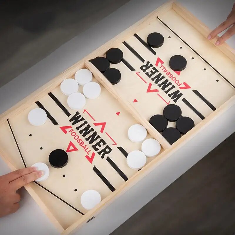 Table Hockey Paced Sling Puck  - Board Game Quoridor review and price