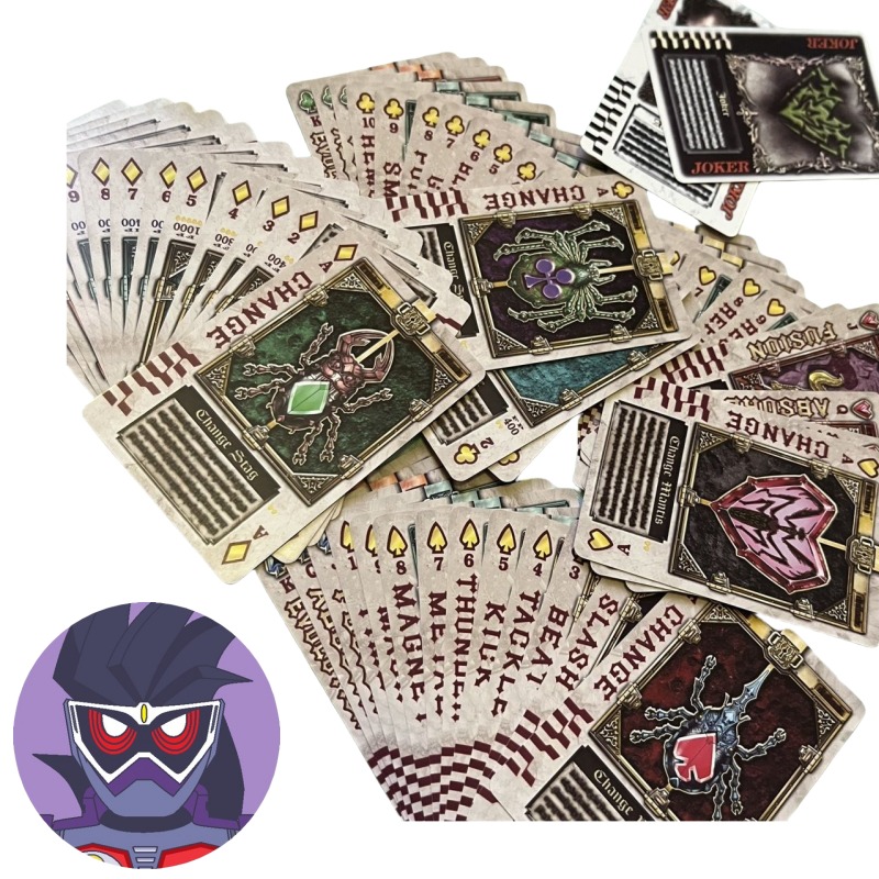 Bandai Kamen Rider anime chara - Card Game Deck review and price