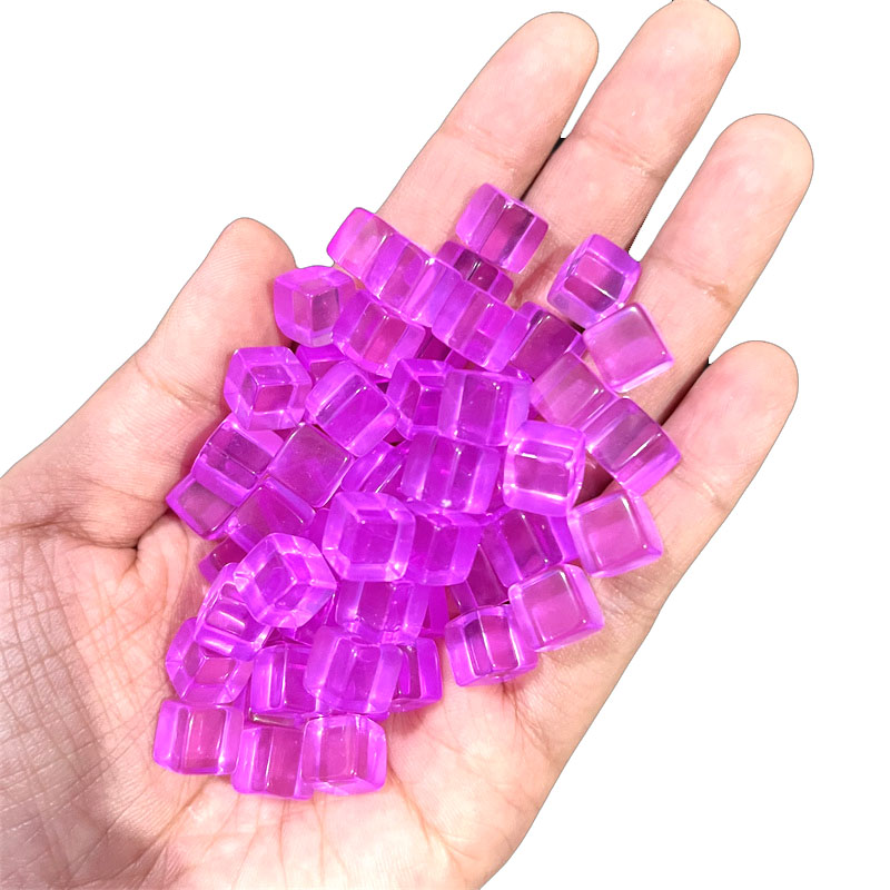 100pcs/set 8mm Clear Cube Dice - Board Game Impostor review and price