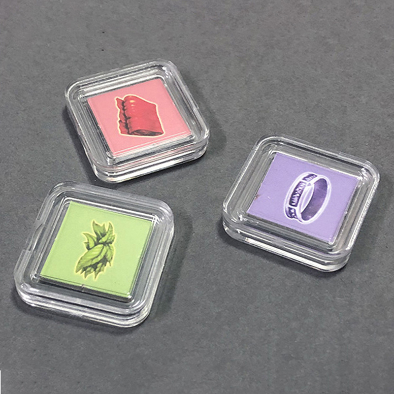 10PCS Square Clear Plastic Pro - Board Game Impostor review and price