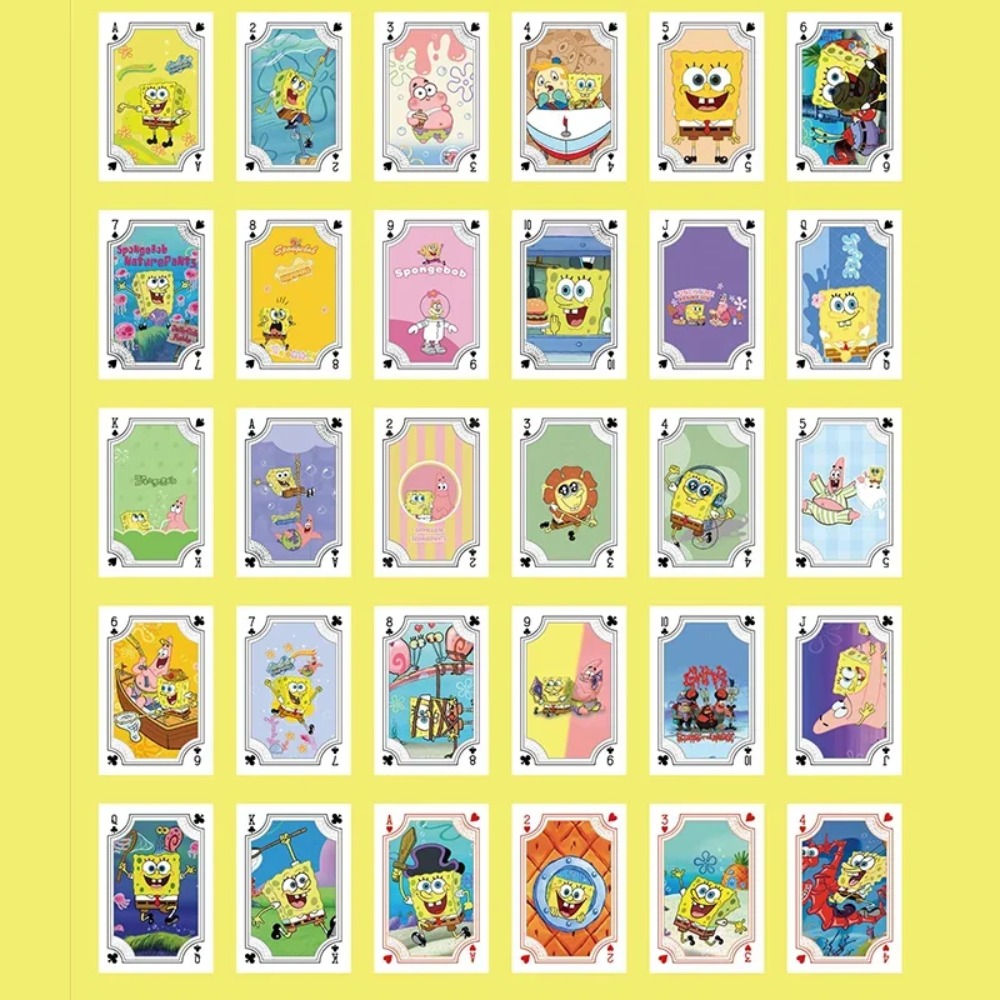54Sheets/box SpongeBob Anime P - Card Game Deck review and price
