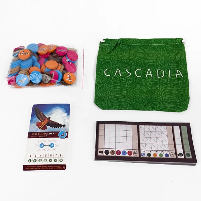 Cascadia Board Game LANDMARKS  - Board Game English For Kids review and price