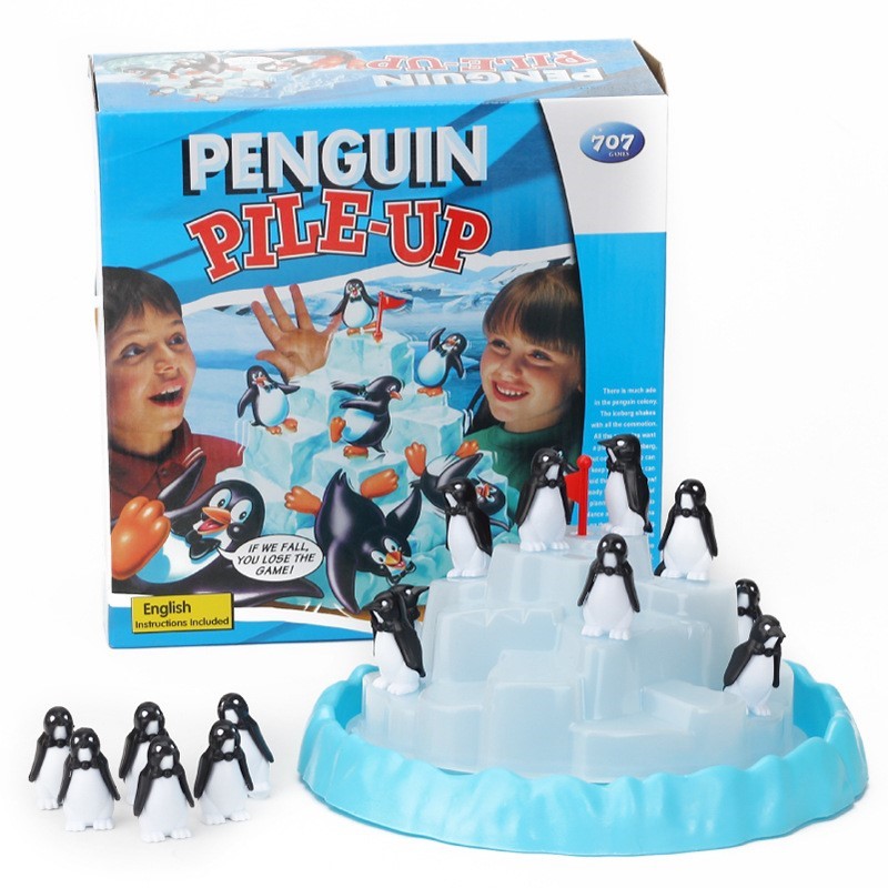 Iceberg Stacked Penguin Balanc - Board Game Quoridor review and price