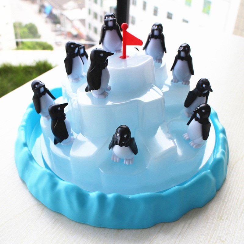 Iceberg Stacked Penguin Balanc - Board Game Quoridor review and price