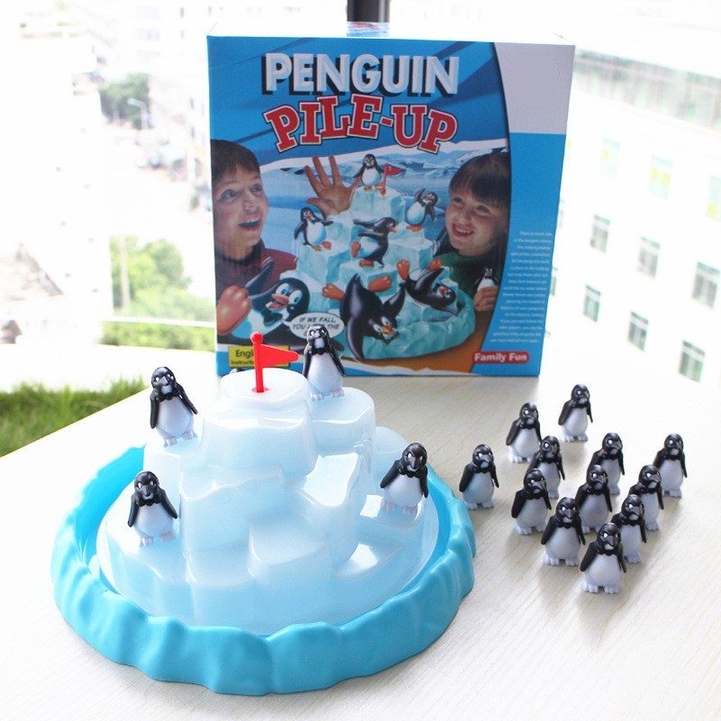Iceberg Stacked Penguin Balanc - Board Game Quoridor review and price