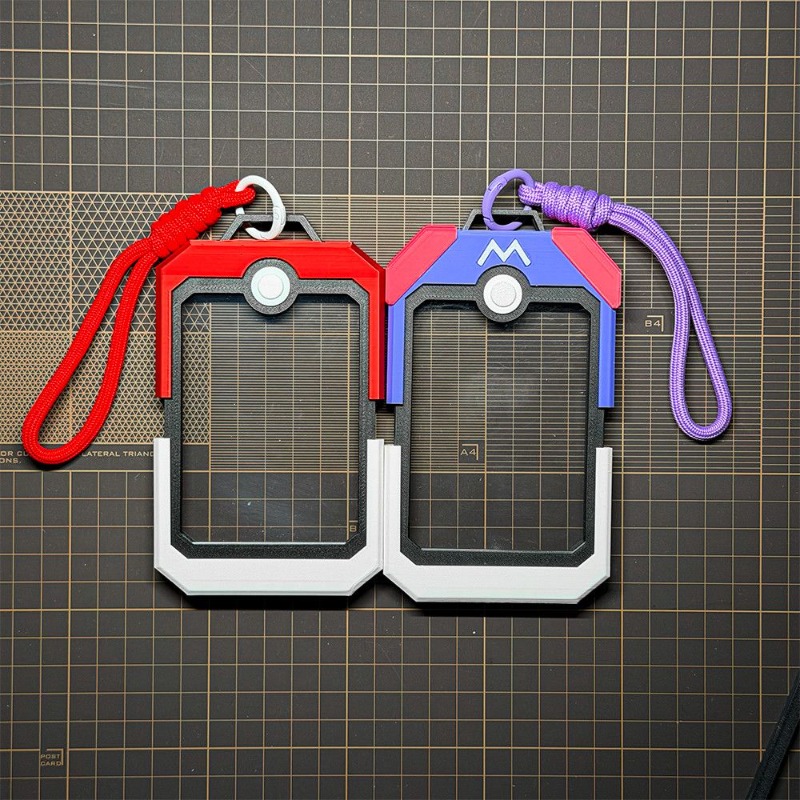 Poke Ball Vertical Card Holder - Board Game Dots review and price