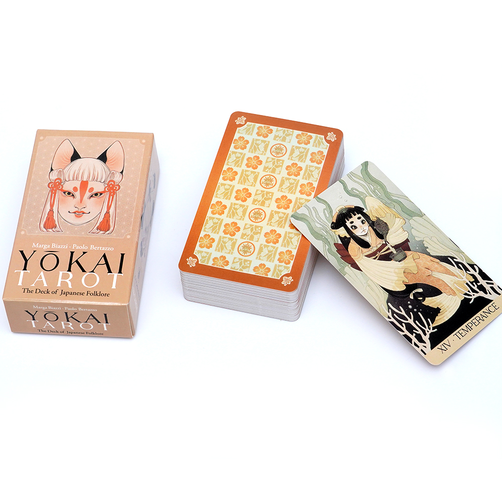 Yokai Tarot Deck 78 Pcs Cards  - Board Game Illustrator review and price