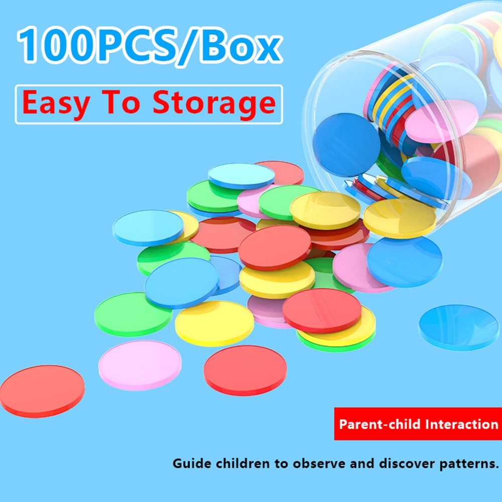 100pcs Plastic Counting Chips  - Board Game Impostor review and price