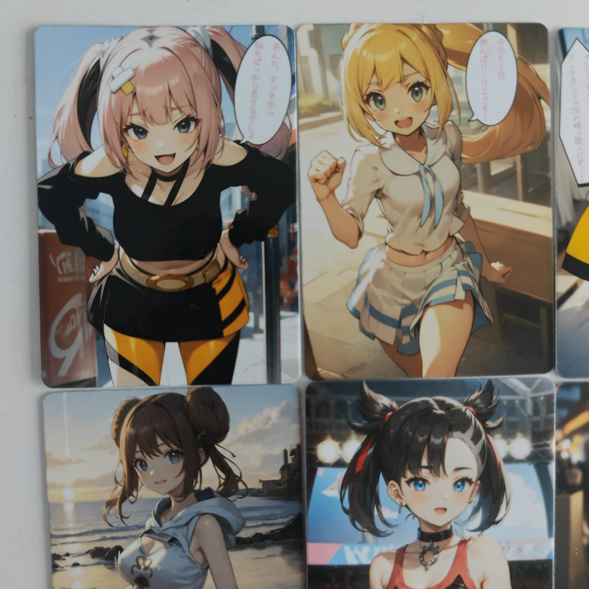 8Pcs/set Sexy Trainer Card Poc - Board Game Monster review and price