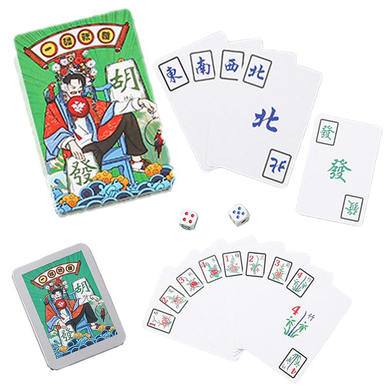 Mahjong Cards Family Game Wate - Card Game Deck review and price
