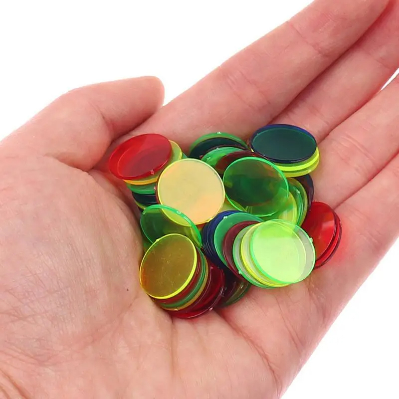 50/100/200pcs 19mm Chips Plast - Board Game Impostor review and price