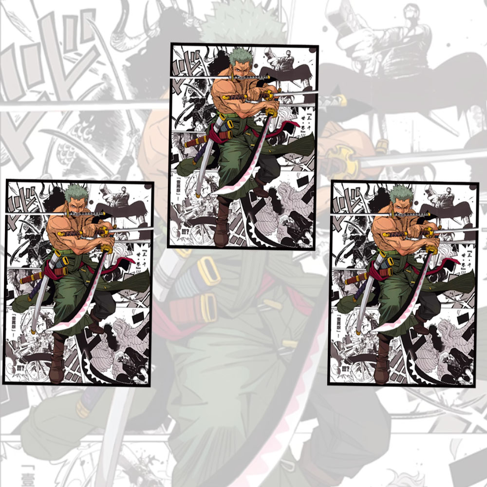 60PCS 66x91mm One Piece Anime  - Board Game Illustrator review and price