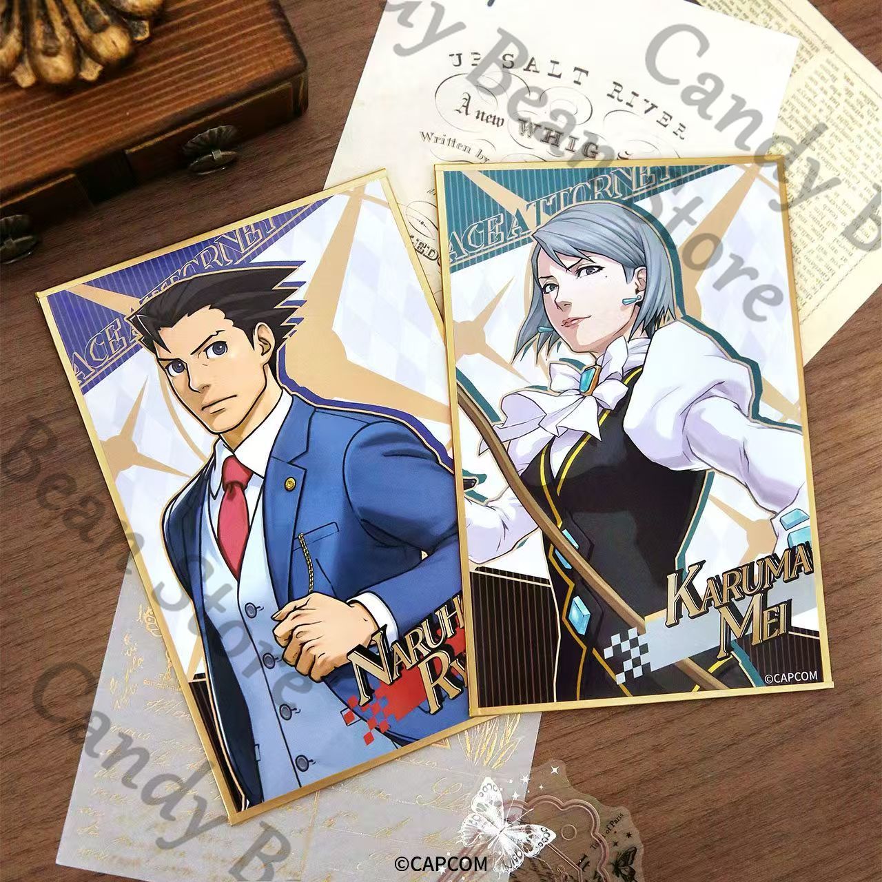 Genuine Anime Ace Attorney Mil - Board Game Illustrator review and price