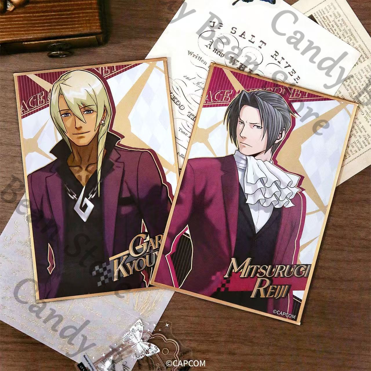 Genuine Anime Ace Attorney Mil - Board Game Illustrator review and price