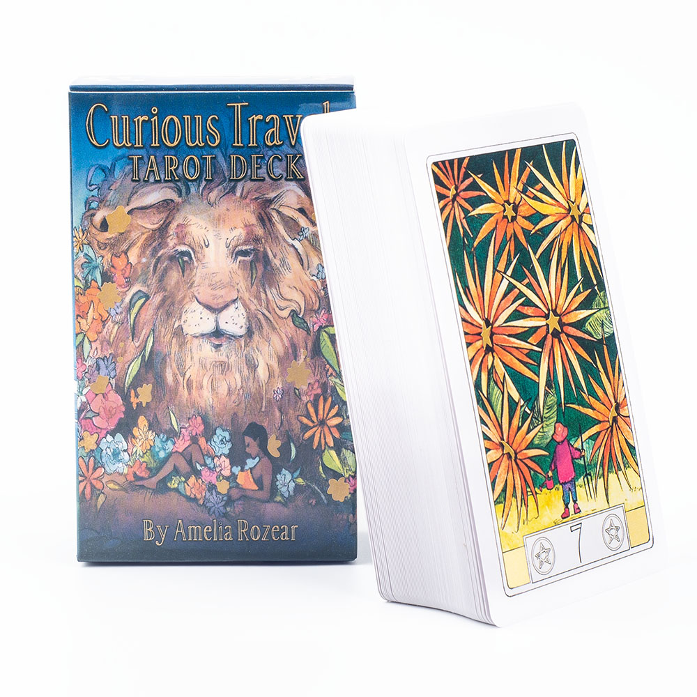 Curious Travels Tarot 10.3*6cm - Board Game Illustrator review and price