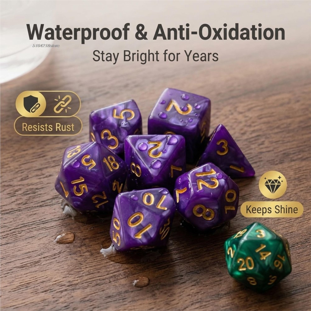 7pcs Set Dice Board Games Roll - Board Game Impostor review and price